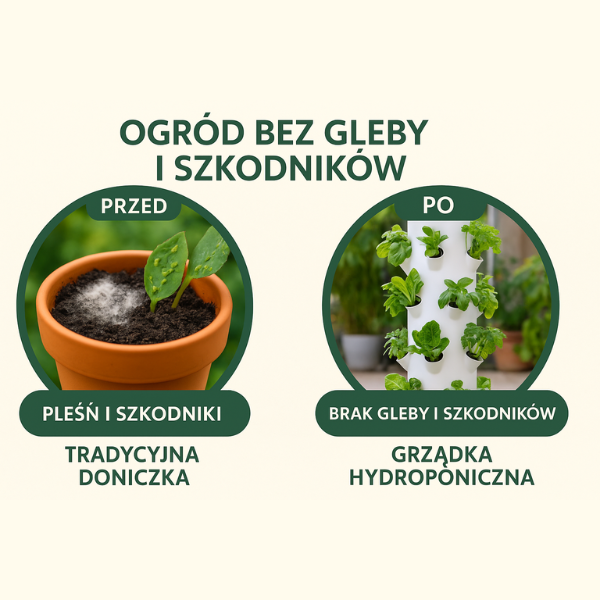 jak uprawiać zioła bez ziemi