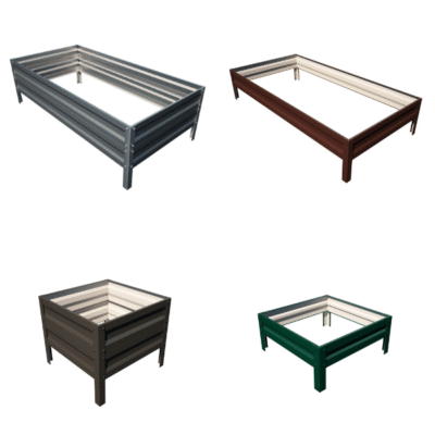 stalowa grządka podwyższona botanic