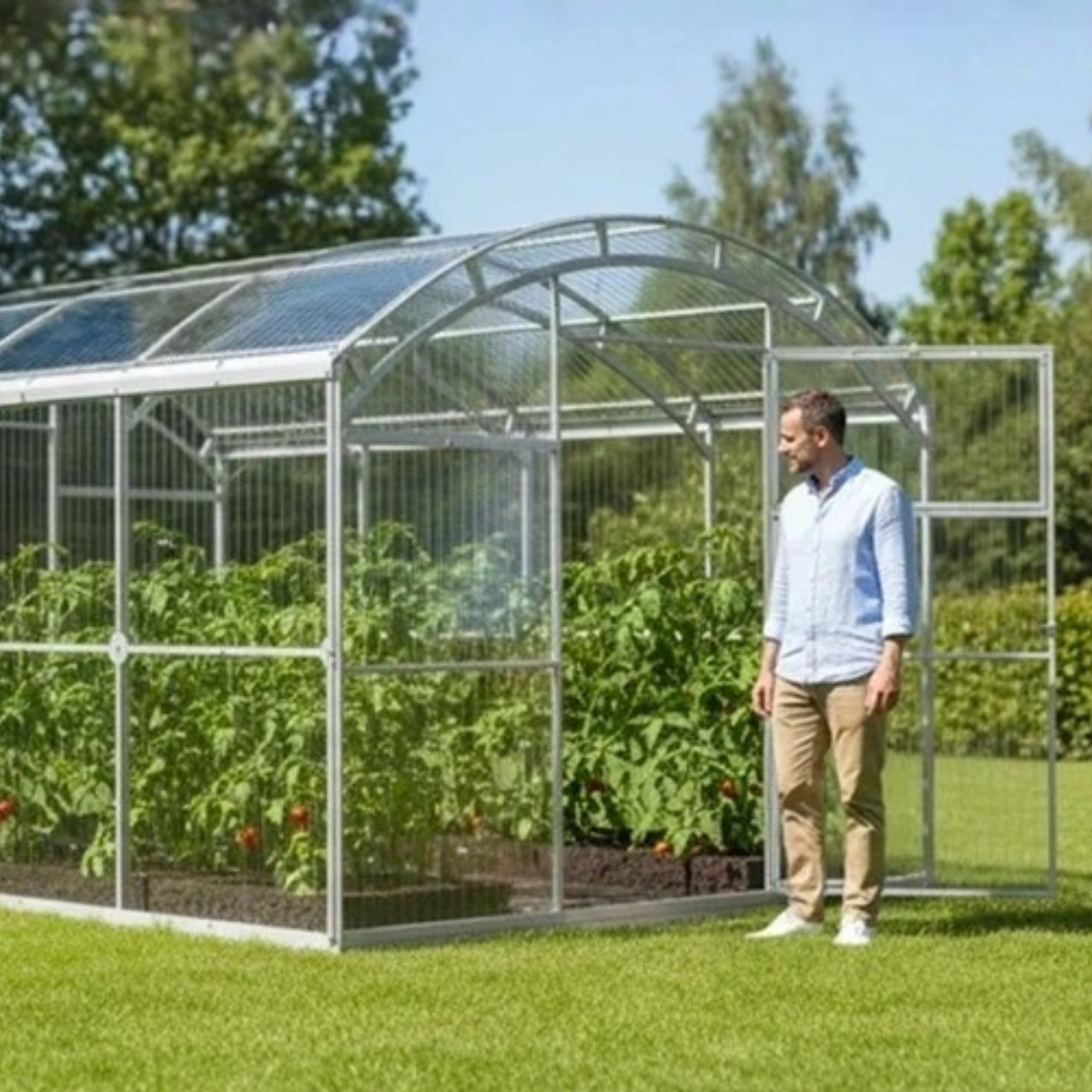 Szklarnia Botanic Rolnik 3M PRO wizualizacja