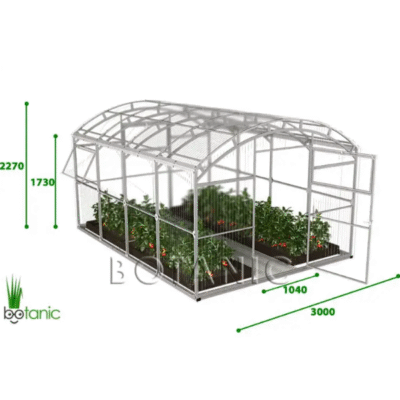 szklarnia botanic rolnik 3m pro