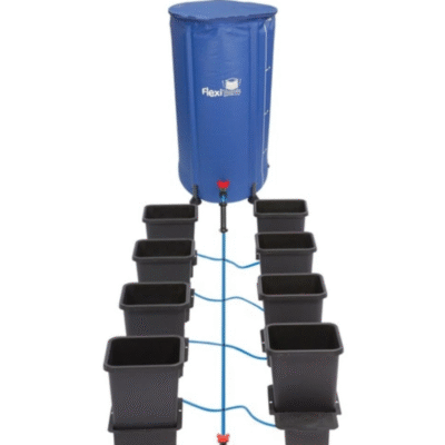 autopot easy2grow 8.5l lub 15l zbiornik 100l hydroponiczny system grawitacyjny - 8 doniczek
