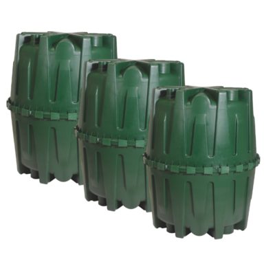 zbiornik na deszczówke herkules 1600l połączony w zestaw trzech