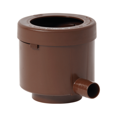 Zbieracz wody deszczowej Automat DeLuxe brązowy