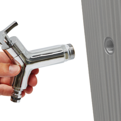 Zbiornik na deszczówkęLinus 2w1 220l - otwór na kran