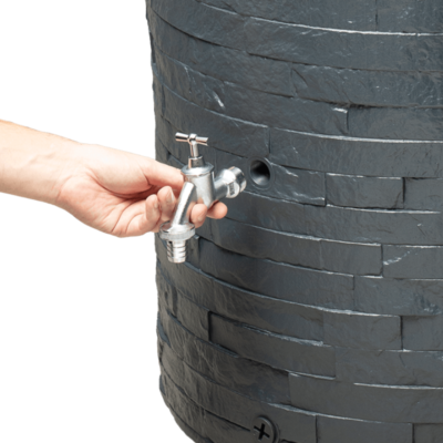 Zbiornik na deszczówkę Muro 420l montaż kranika