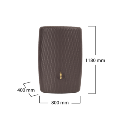 zbiornik na deszczówkę Sunda 300l wymiary