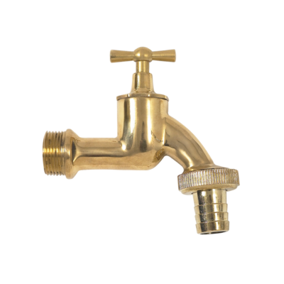 kranik do zbiornika gwint 3/4" złoty połysk