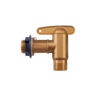 Plastikowy kranik AquaQuick 3/4" z uszczelką i nakrętką