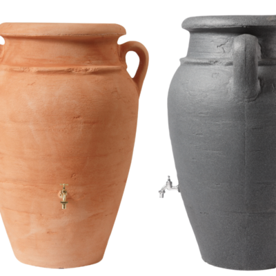 Zbiornik na deszczówkę Antique Amfora 360l z donicą