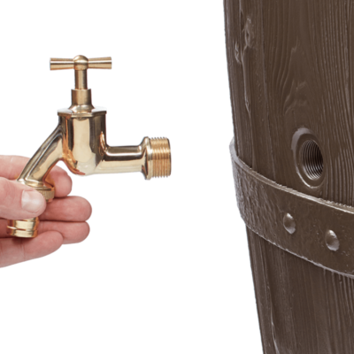 Zbiornik na deszczówkę Barrica 420l montaż kranika