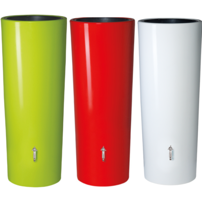 Zbiornik na deszczówkę Color 2w1 350l z donicą - wszystkie kolory