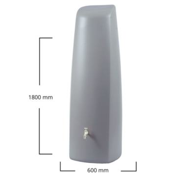 Zbiornik na deszczówkę Elegance 400l wymiary