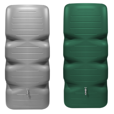 Zbiornik na deszczówkę GRAF Cubus 1000l w obu wariantach zielony lub szary