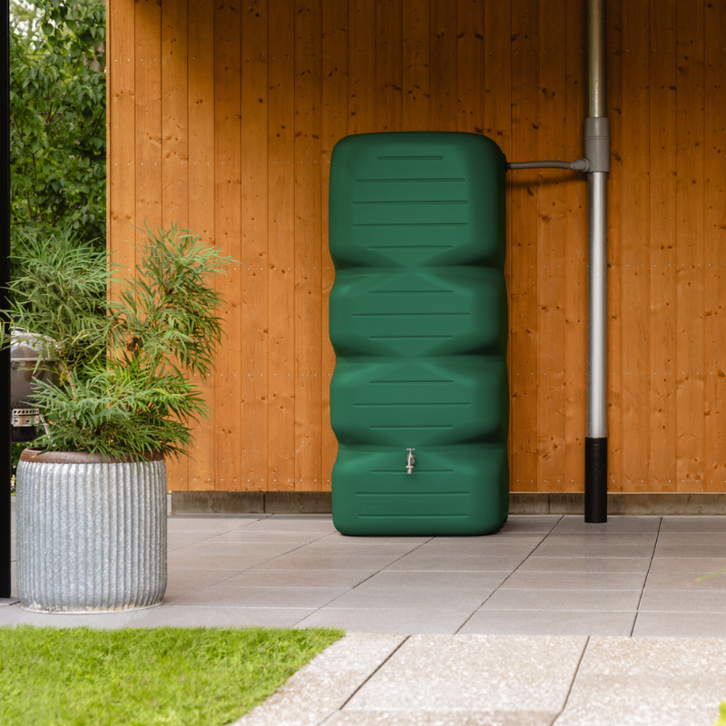 Zbiornik na deszczówkę GRAF Cubus 1000l zielony