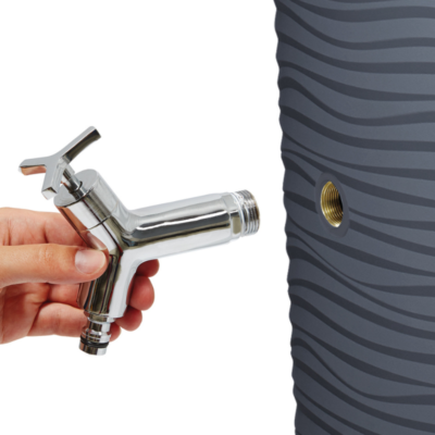 Zbiornik na deszczówkę Natura 2w1 350l kranik i gwint montażowy