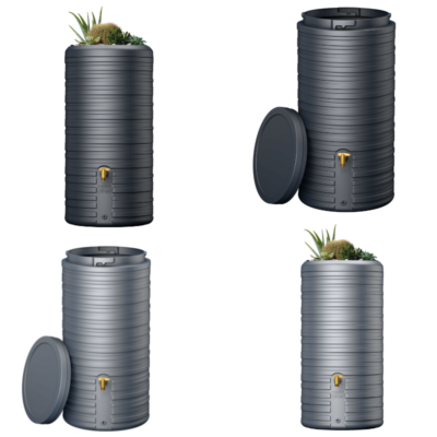 Zbiornik na deszczówkę Nordic 300l - wszystkie warianty