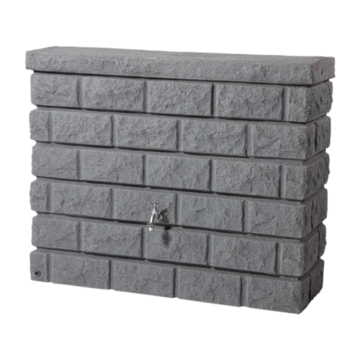 Zbiornik na deszczówkę Rocky 400l przyścienny granitowy