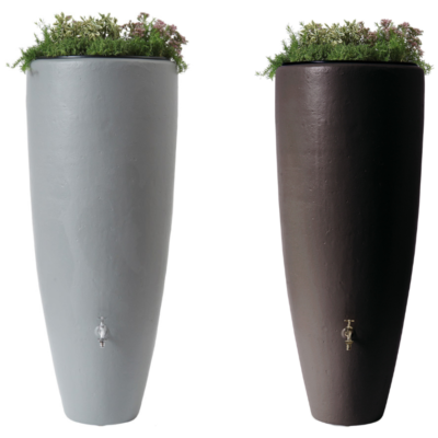 Zbiornik na deszczówkę Vaso 2w1 300l z donicą oba kolory