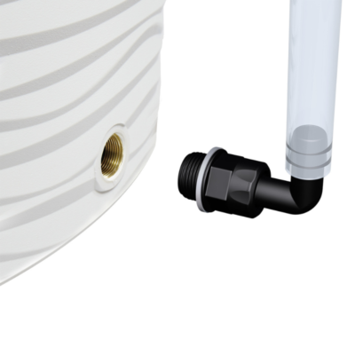 Zestaw Aqua Go 3/4" do zbiorników na deszczówkę - przyłacze kolanko