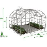 szklarnia botanic rolnik 5m pro